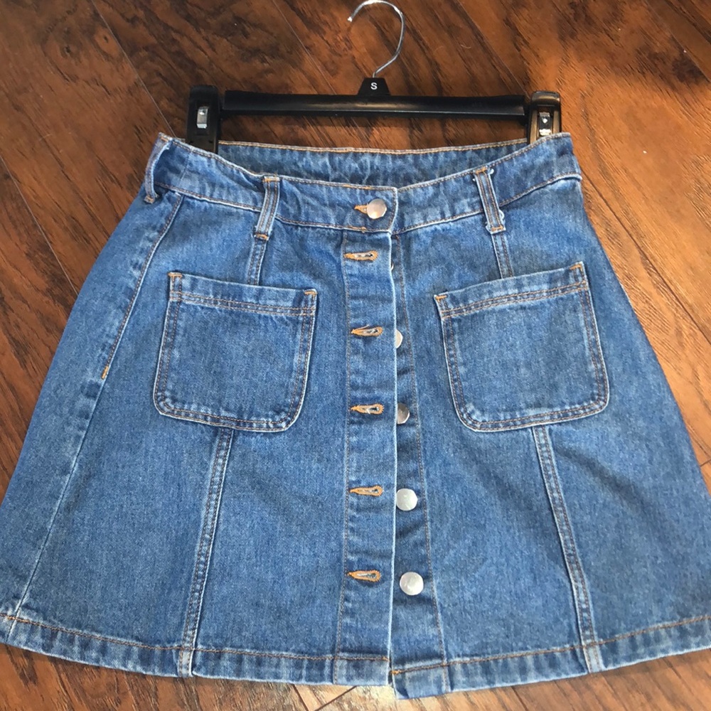 Jean skirt